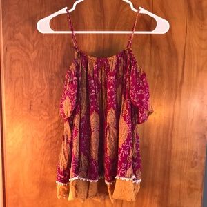 Xhilaration- Target- cold shoulder top.